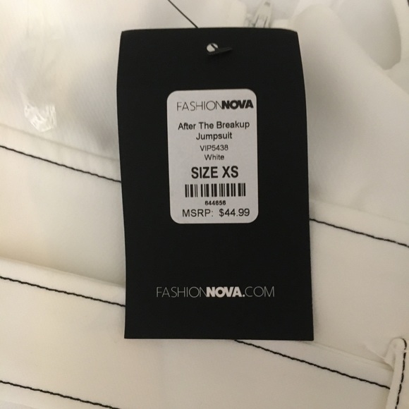 WHITE JUMPSUIT - Picture 7 of 7